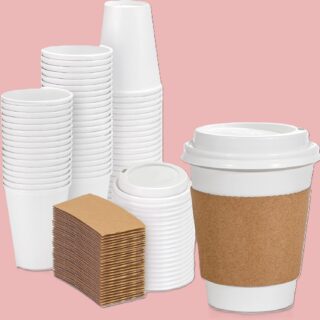 10 OZ COFFEE CUP 10 PCS