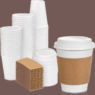 10 OZ COFFEE CUP 5 PCS