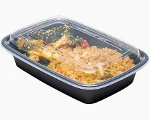 24 OZ REGTANGULAR CONTIANER WITH LID