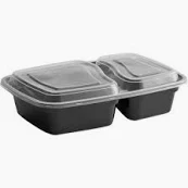 7 2 CP RECTANGULAER BLK CONTAINER