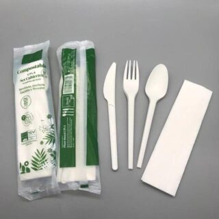 SPOON KNIF FORK NAPKIN SET