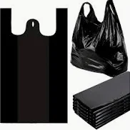 1/6 BLACK PLASTIC BAG 1000 CT $14.80